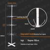 Multilayer Rotating Display Stand with Wheels for Jewelry, Socks, Keychains, Toothbrushes & Stationery