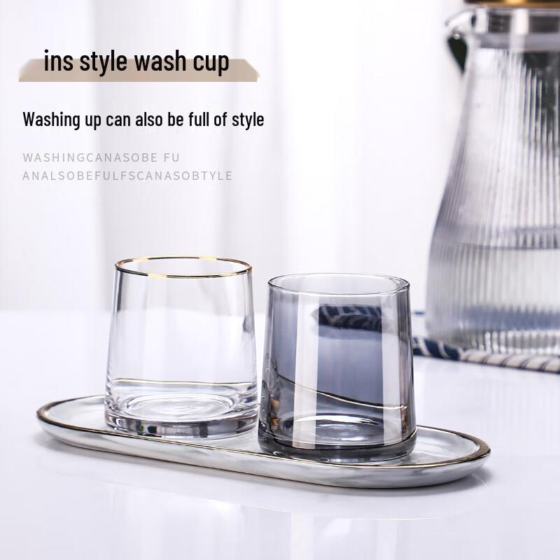 Etravel Hotel Glass Mouthwash Cups