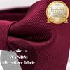 [WANDM] Bow Tie, Plain Grosgrain, Wine Red