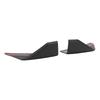 Front Bumper Lip Corner Splitter, Pair of Side Winglets, Aerodynamic ABS Material for Car Front Bumpers