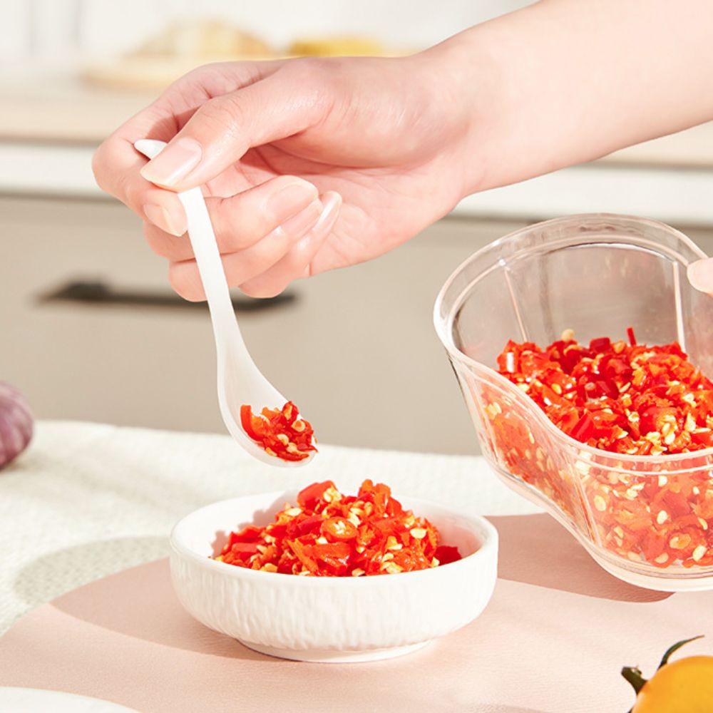 Manual Garlic Chopper Oval Onion Cutter Food Processor Garlic Masher  Cooking