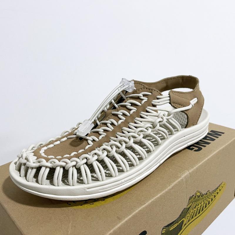 Summer Sandals Thai Woven Sandals Men's Sandals Casual Sandals Beach Shoes Thailand Vietnam Roman Sandals Women