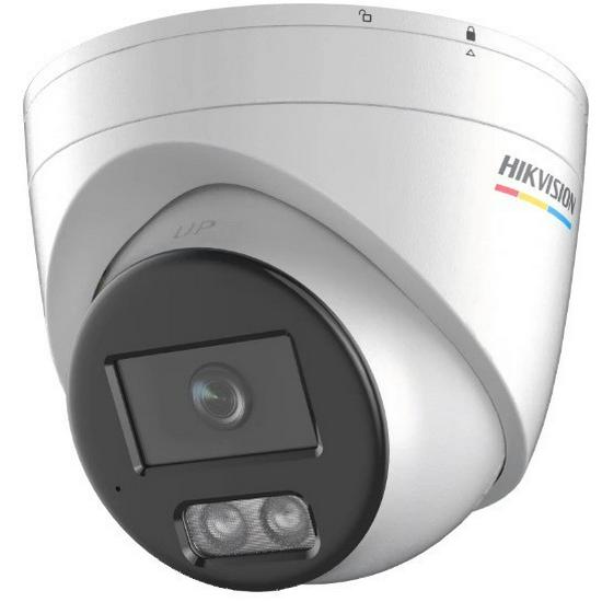 

Hikvision 4MP Ultra Full Color 2.0 PoE Network Turret Camera DS-2CD3347SWDV3-L 4mm Lens