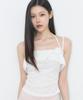 ILLIGO Rose Ruffle Sleeveless White