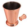 Cup Stainless Steel Elegant Retro High Stability Beaded Mint   Cup for Home