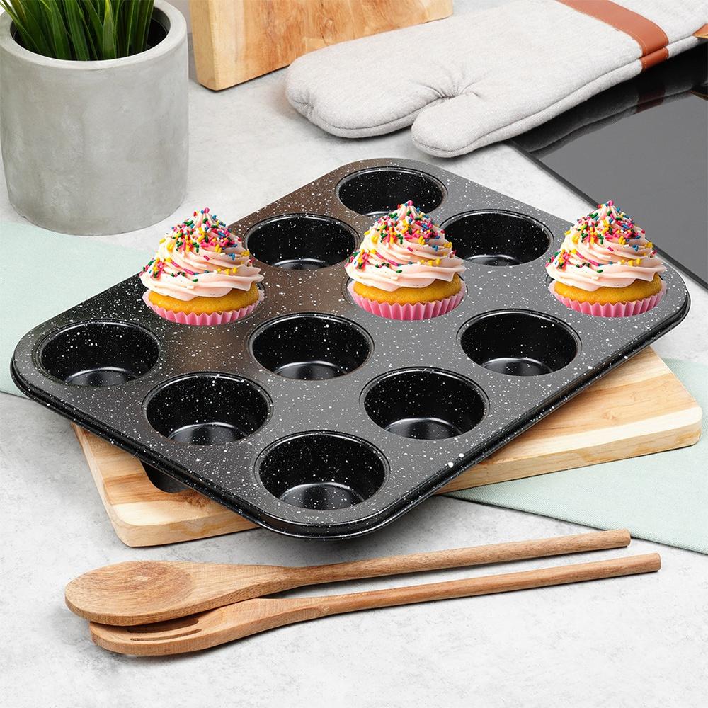 Granite Mold Muffin Baking Tray Muffin Cupcakes