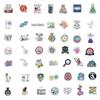 10/50/100pcs Chemistry Science Graffiti Stickers Waterproof Guitar Laptop Pad Phone Water Cup Suitcase Skateboard Novalty