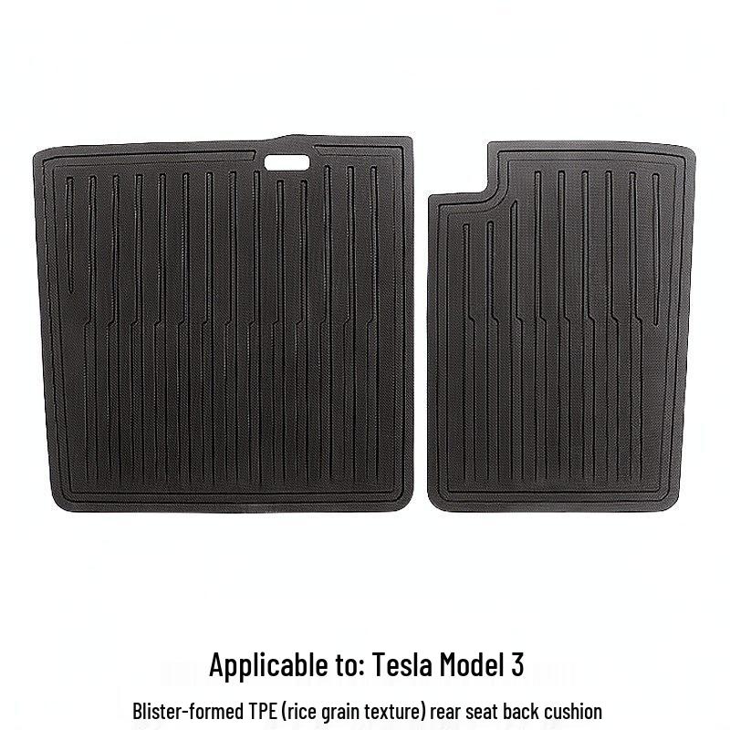Tesla Model 3 TPE Rice Grain Floor Mats – Protective Kit for Car Modification