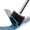 Wall-Mounted Toilet Brush with Long Handle - No Dead Corners, Punch-Free Design for Bathroom Cleaning