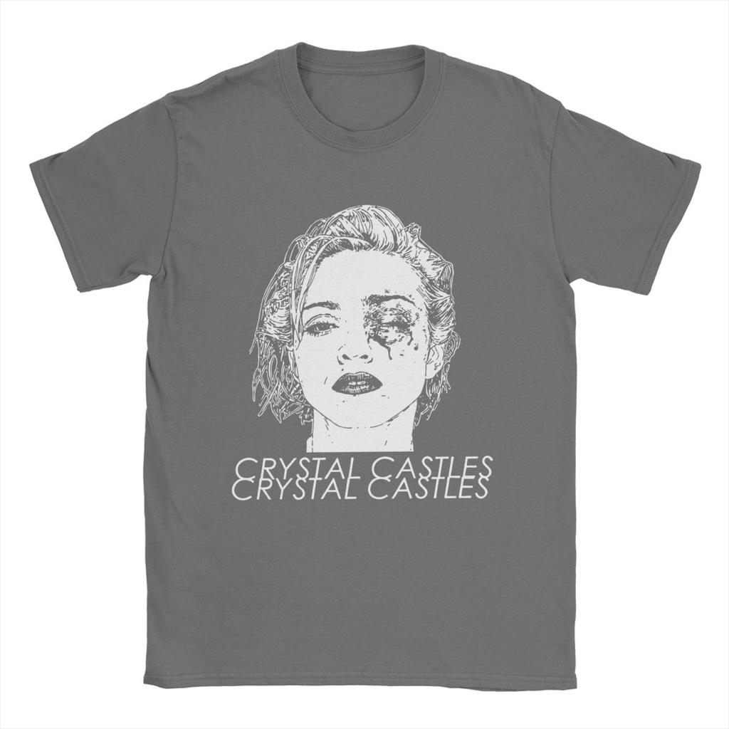 T-shirt Estiva 2026 Nuovo Castello di Cristallo da Uomo Alta Qualità Moda Casual Girocollo Stampa T-shirt da Uomo e Donna