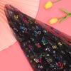 Handmade Tulle Fabric Bronzing Mesh Fabric New Organza Mesh Fabric  Backdrop Decoration