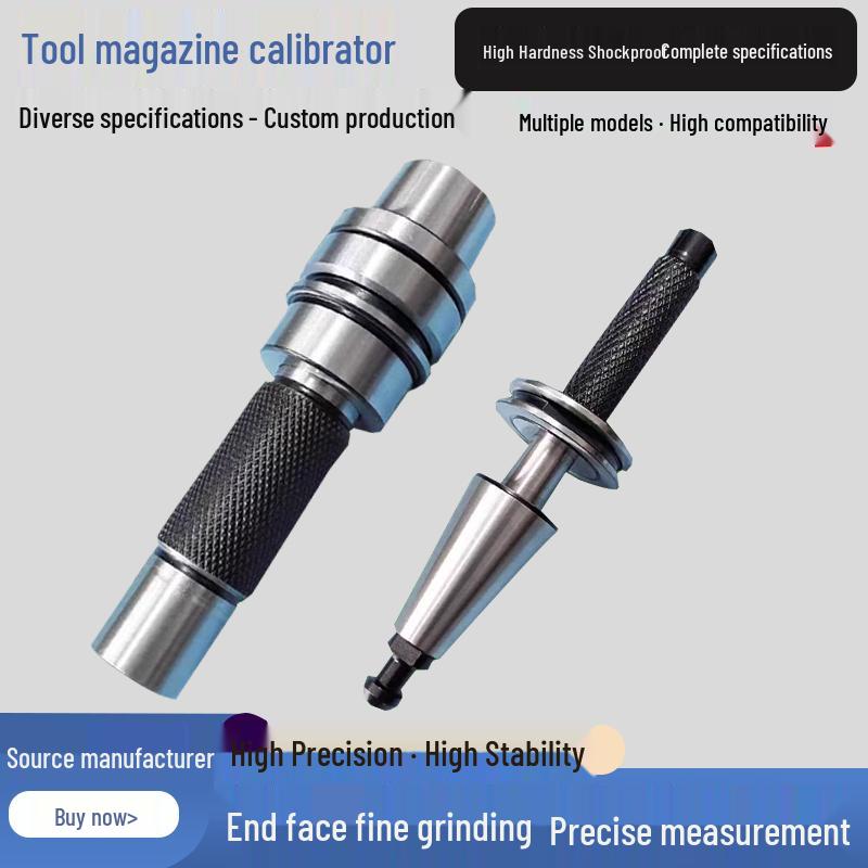 BT40 ATC Three-Piece Tool Presetter Set: HSK63, BT30, JT50 Calibration Setter.