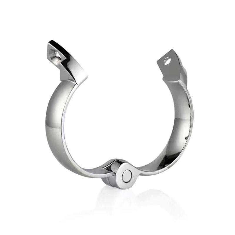 Metal Lock Male Chastity Device Cock Cage Penis Ring Belt Fetish Adult Sex Toy