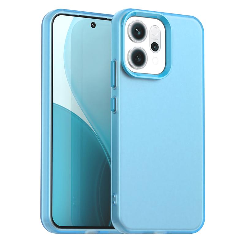 Anti-Drop Candy Color Case For Oppo Reno 14 Pro Matte PC Transparent Case For Oppo Reno 14 Pro Cover For Oppo Reno 14 Pro Case