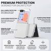 Jellyfish Dolphin Pattern Case For Samsung Galaxy Z FlIP 7 FE 6 5 Z Flip7 Flip6 Flip5 Luxury Plating PC+PU Leather Hybrid Folding Phone Cover