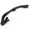 Diving Breathing Tube All Dry Front Snorkeling Equipment Swimming Training SuppliesSK‑101 Black