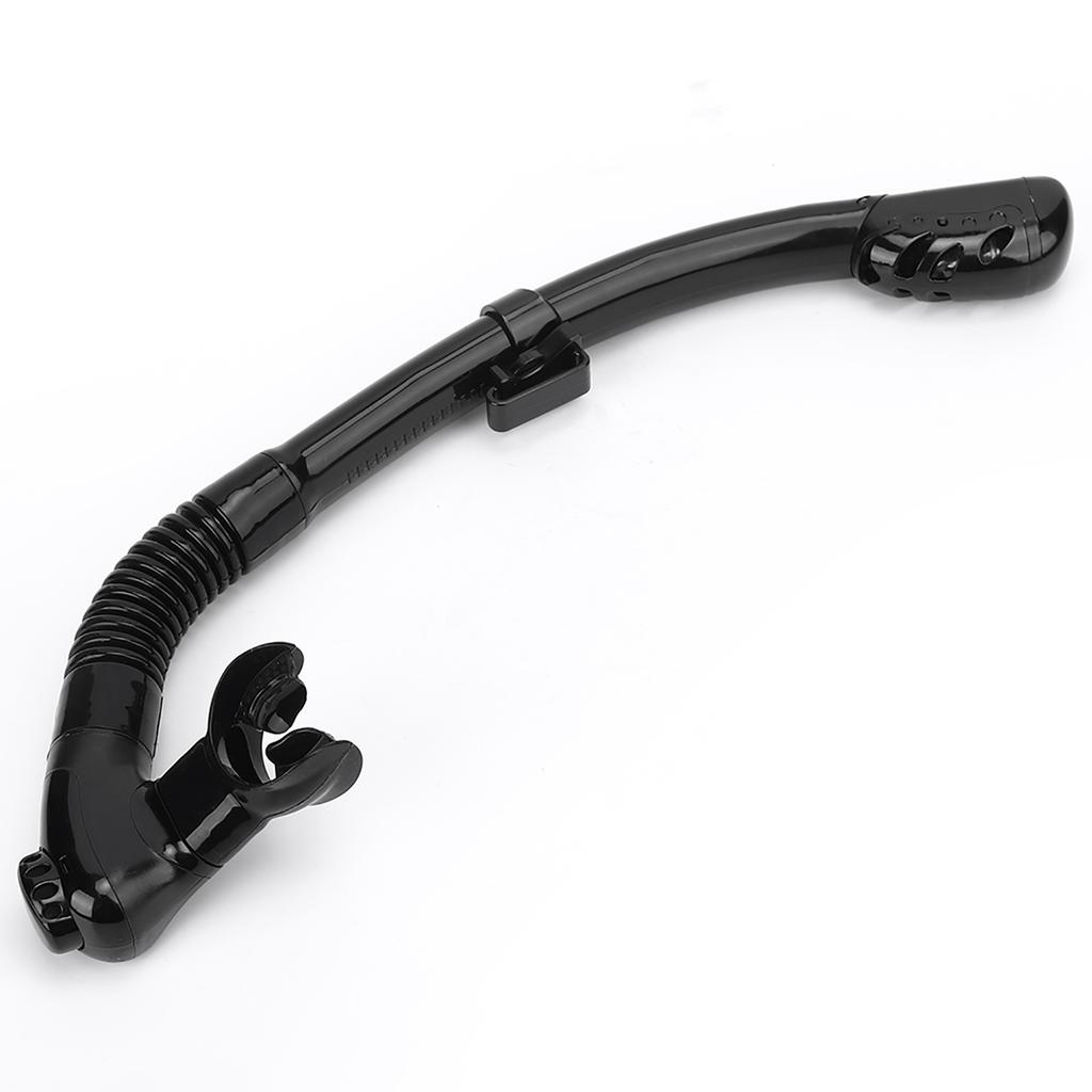 Diving Breathing Tube All Dry Front Snorkeling Equipment Swimming Training SuppliesSK‑101 Black