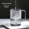 JAJALIN Japanese Style Acrylic Mouthwash & Toothbrush Cup