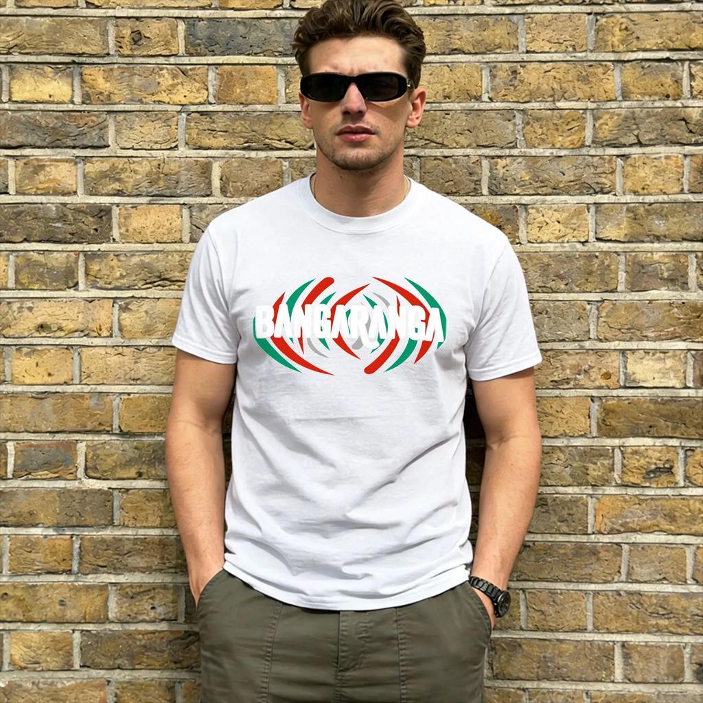 Bangaranga Song T Shirt for Unisex Pure Cotton Leisure TShirts Crew Neck 2026 Bulgaria Tee Shirt Short Sleeve Tops Plus Size