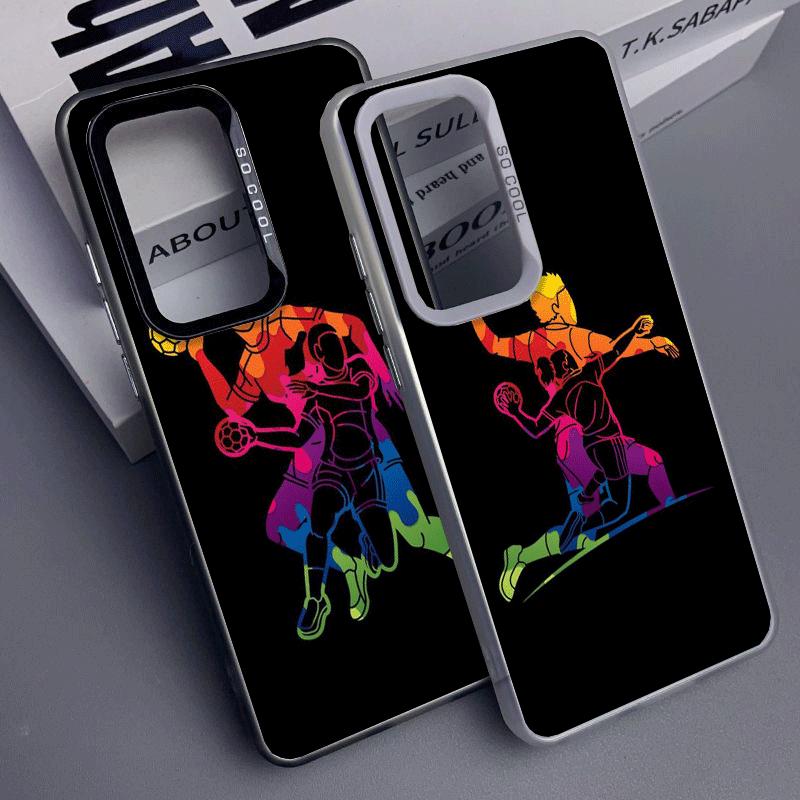Handball Sport Shockproof Phone Case for Samsung A17 A16 A15 A14 A37 A57 A36 A56 A26 A35 A55 A25 A34 A54 A24 A13 A23 A33 A53 A07