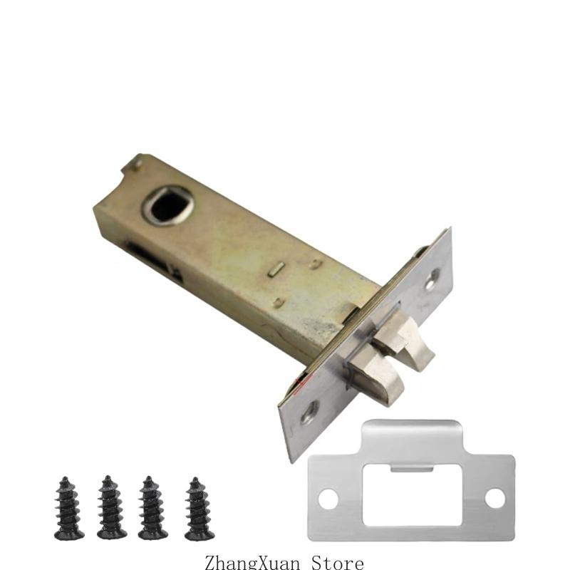 3XUF Sturdy Metal Tubulars Mortice Latches Portable Accessory for Internal Door