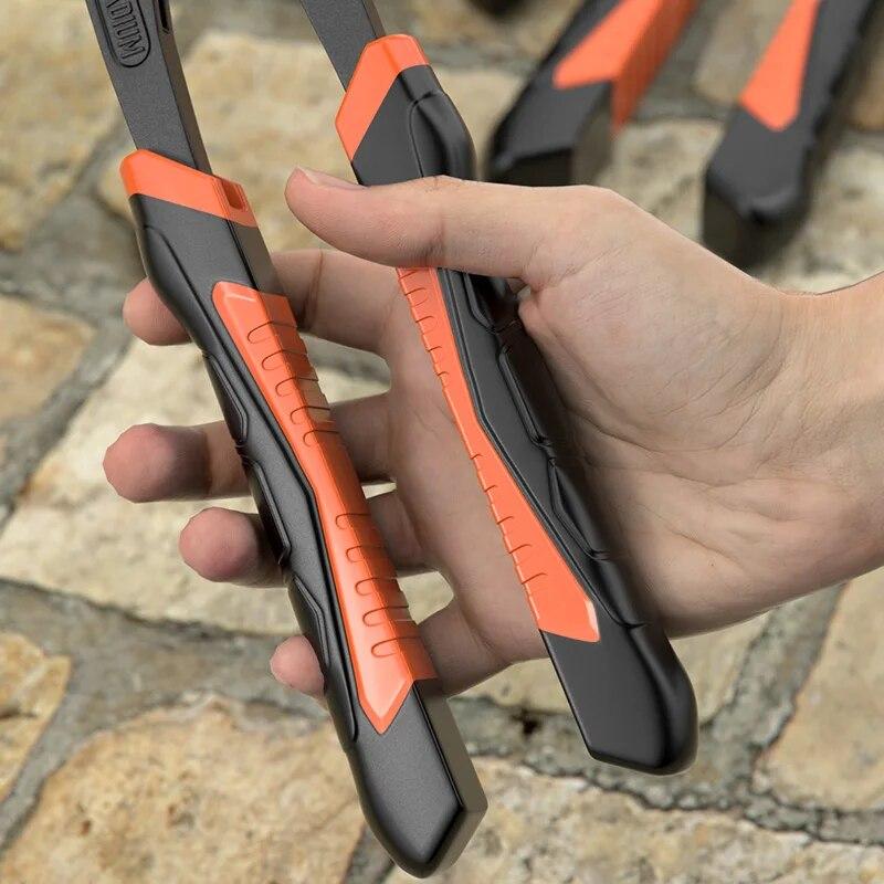 AIRAJ 8 Zoll Wasserpumpenzange Langlebiger Kohlenstoffstahl Schnellverschluss Sanitärzange Kombizange Klempner Handwerkzeuge