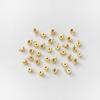 14K Gold-Filled Bead Snap Clasp for DIY Bracelet/Necklace Making