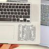 1PC Office Software Memory Waterproof Learn Self-adhesive General Shortcut Keys Assistance Laptops Fast Improve Efficiency