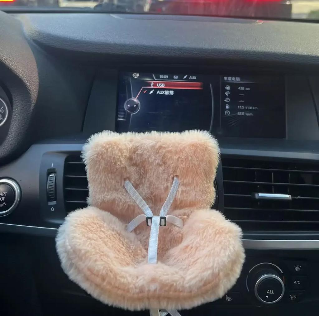 Für Puppe 15-17cm Sitz Luftauslass Aromatherapie Dekoration Ornamente Weihnachtsgeschenke für Frauen Autoinnenzubehör
