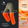CAMEL Wang Junkai Signature Unisex Three-Proof Soft Shell Fleece Lined Work Pants M15CAWI037