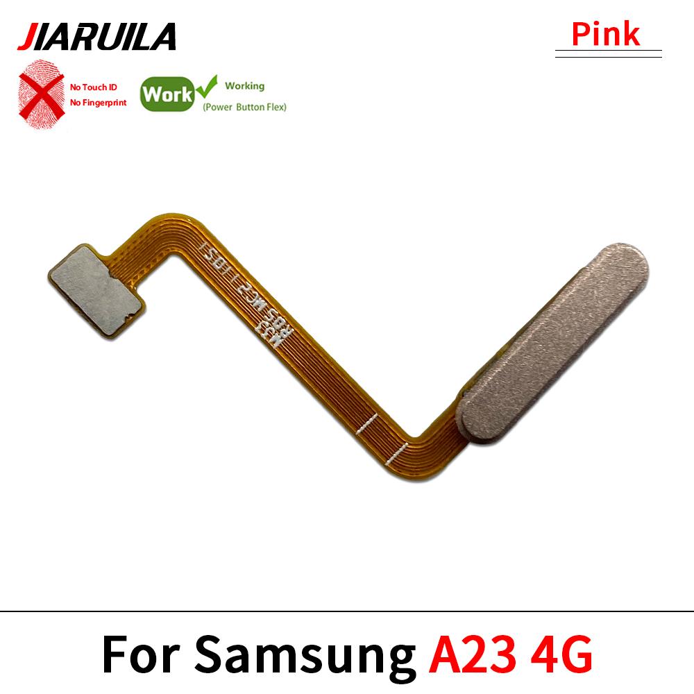 Home Side Power Button Touch ID fingerprint Finger Sensor Scanner Flex Cable For Samsung A11S A11 1G A11 1G
