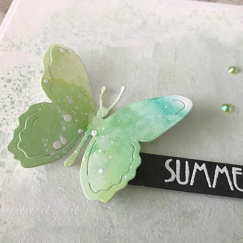Buy Butterfly Metal Cutting Dies Stencil For Diy Scrapbooking Paper ...