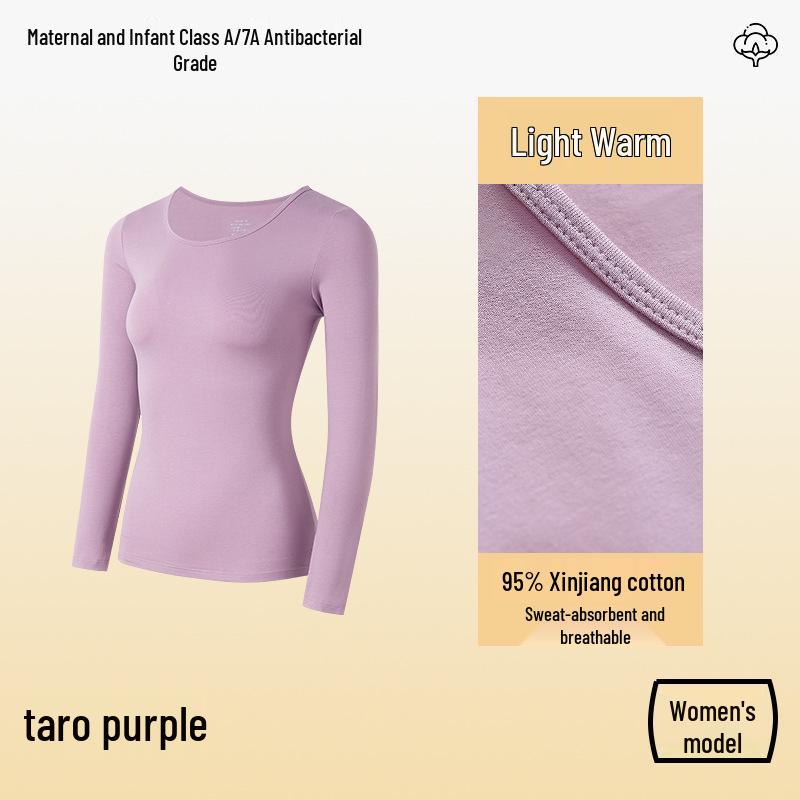 Class A Pure Cotton Thermal Underwear Set for Couples: Thin, Elastic, Warm Winter Wear for Men & Women