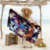 Bluey's Soccer Adventure Customize Text Beach Towel Quick-Dry Soft Microfiber Portable for SwimmingBeachCamping Travel Beach AccessoriesGym