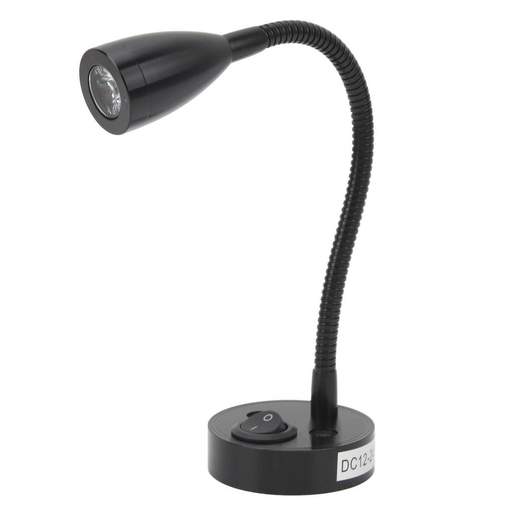 RV LED Bedside Light 360 Degree Flexible Goosneck Light for 12V to 24V Boat Truck Cars