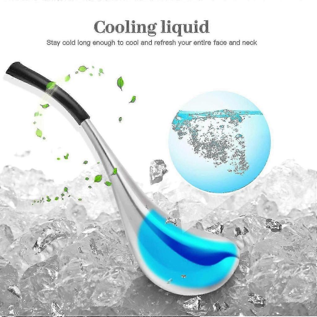 Cryo Sticks Stainless Steel Facial Massage Ice Balls Cooling Roller Neck Eye Anti Puff Anti Aging Tr