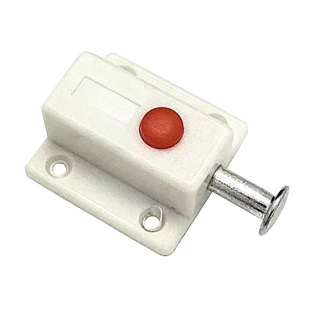 

Window Cabinet Button Spring Automatic Door, Furniture Cabinet Drawer Door Bolt With Spring Button(1pc) One Size