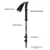 Newcastle NX63 Adjustable 7075 Aluminum Trekking Poles with External Lock