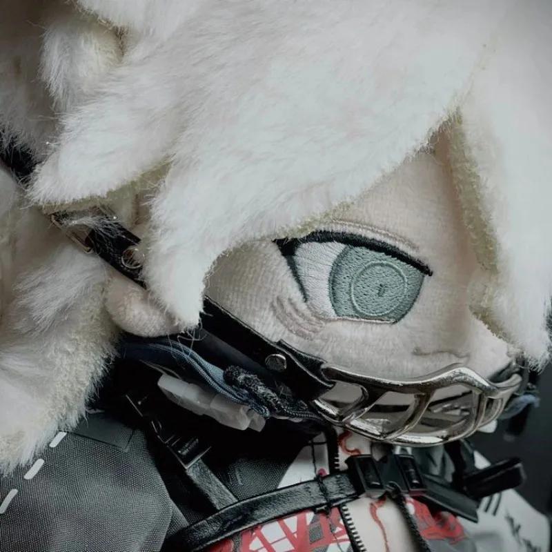 Stuffed 20cm Anime Game Danganronpa V2 Reload Nagito Komaeda Kawaii Figures Plush Dress Up Cotton Doll Toys for Kids Decor Gift