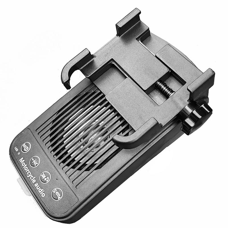 

NEW-Bicycle For Road Bike Bluetooth Speaker Answering The Phone Multifunctional Motorcycle Phone Holder For Motorcycles чорний