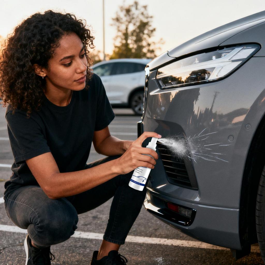 Car Scratch Repair Spray 60ml Long-Lasting Exterior Polish Agent Polishing Lquid Paint Scratch Remover for Automotive Paint