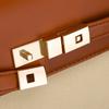 Torba damska PTN Konwalia-1412 Ecru-Brown