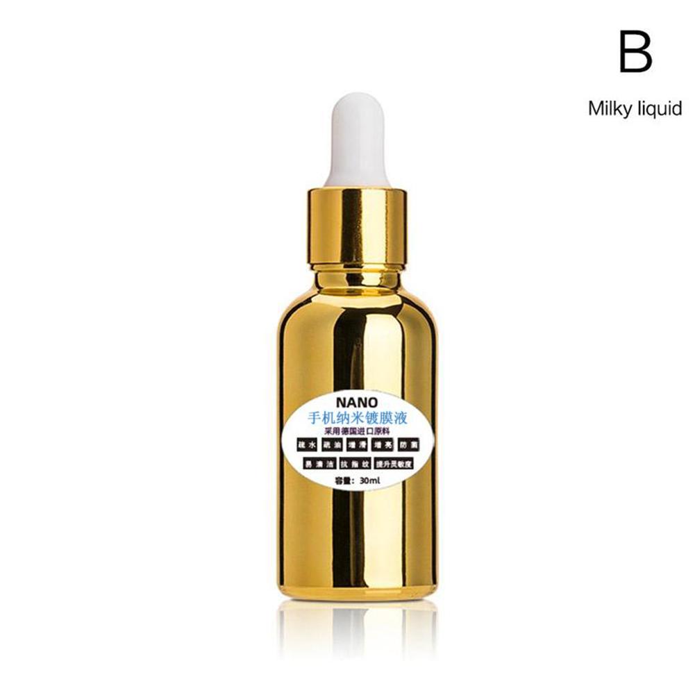 

Нанопрозрачная жидкость универсальная нанотехнология 9D 6D для iPhone 3D закаленный защитный экран K5Q8 golden-Milky white