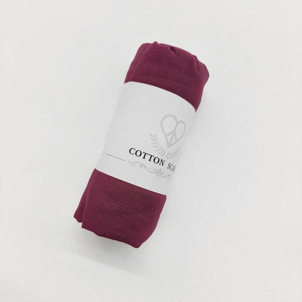 Spring/Summer Pleated Solid Color Long Scarf - Breathable, Micro-Elastic, Natural Wrinkle Women's Head Wrap/Shawl