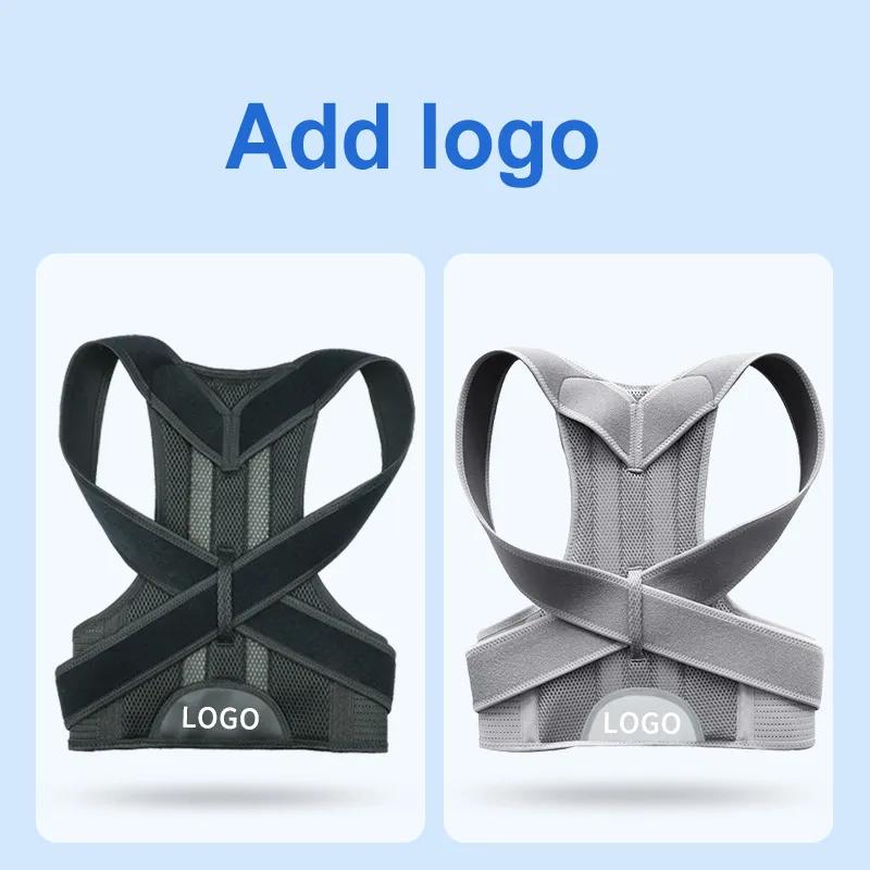 1/3Xl 4Xl Magnetic Back Brace Support Scoliosis Posture Corrector Belt For Spine Pain Relief