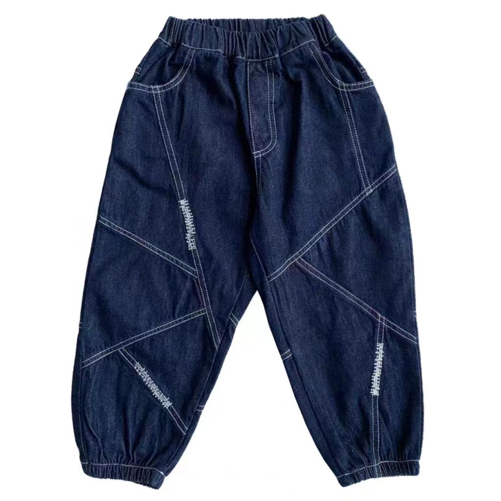 Fluff Lined Versatile Winter Children's Jeans