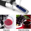 Distillery Refractometer for Measuring Alcohol Content from 0 to 80 Percent Volume by Volume