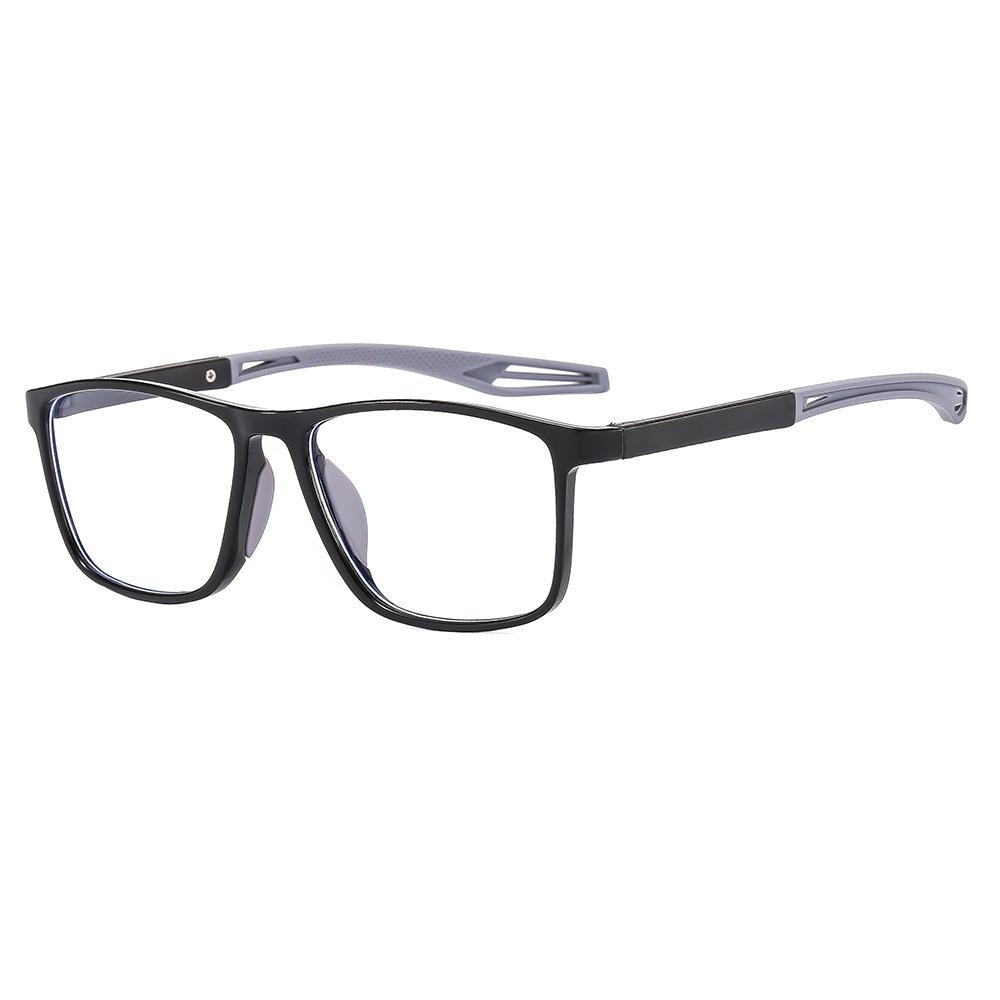 1119 Anti-Blue Light HD Reading Glasses, Unisex Stylish Square Frame for Middle-Aged & Elderly, Sports Optical Design