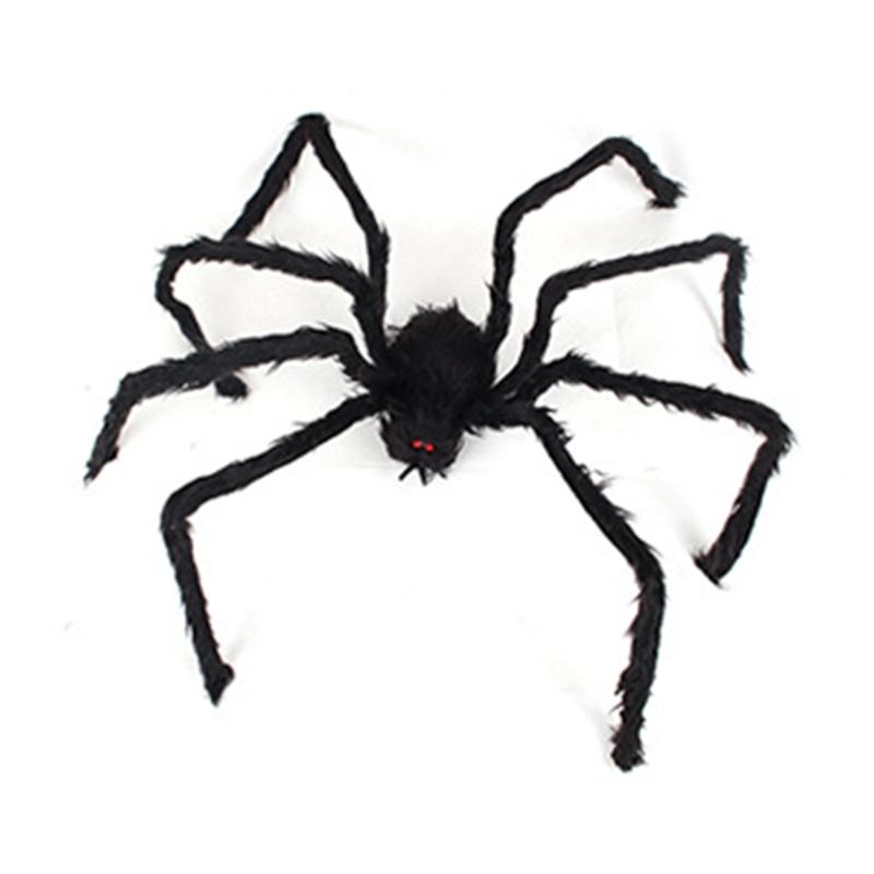 Plush Spider April Fools Props Prank Toy with Huge Size Simulation Spider Novelty Toy for Entertainment Party Decoration