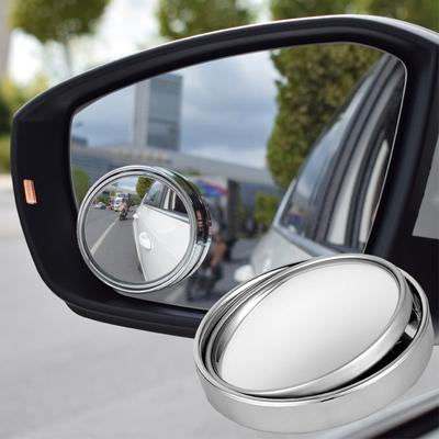 1 Stück Auto Spiegel 360 Weitwinkel Runder Konvexspiegel Auto Fahrzeug Seite Toter Winkel Spiegel Kleiner Runder Rückspiegel
